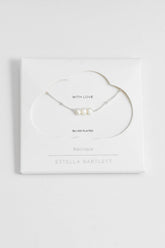 Estella Bartlett Beaded Chain And Pearl Necklace - Silver Plated